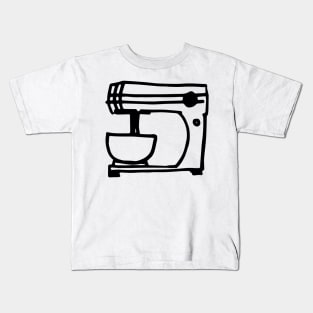 Hand Drawn Mixer Kids T-Shirt